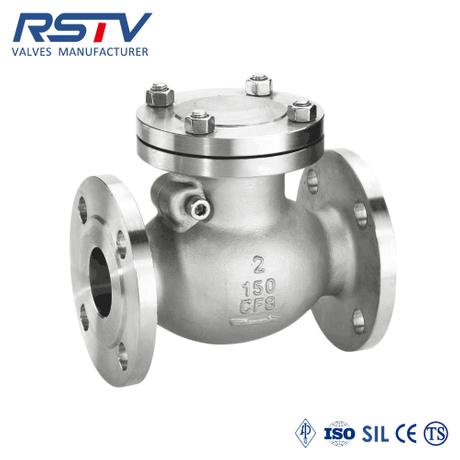 stainless steel flange swing check valve.jpg