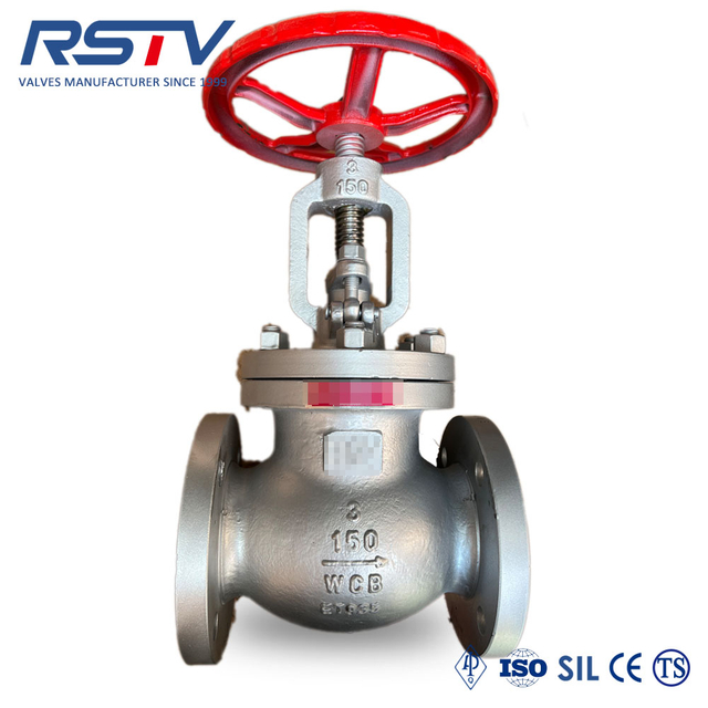 Cast Steel 150LB Flanged Globe Valve