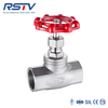 200WOG Stainless Steel Threaded Globe Valve