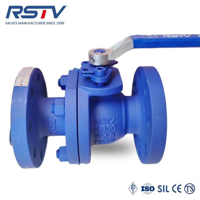 API6D Class 300LB WCB/Stainless Steel Flanged Ball Valve