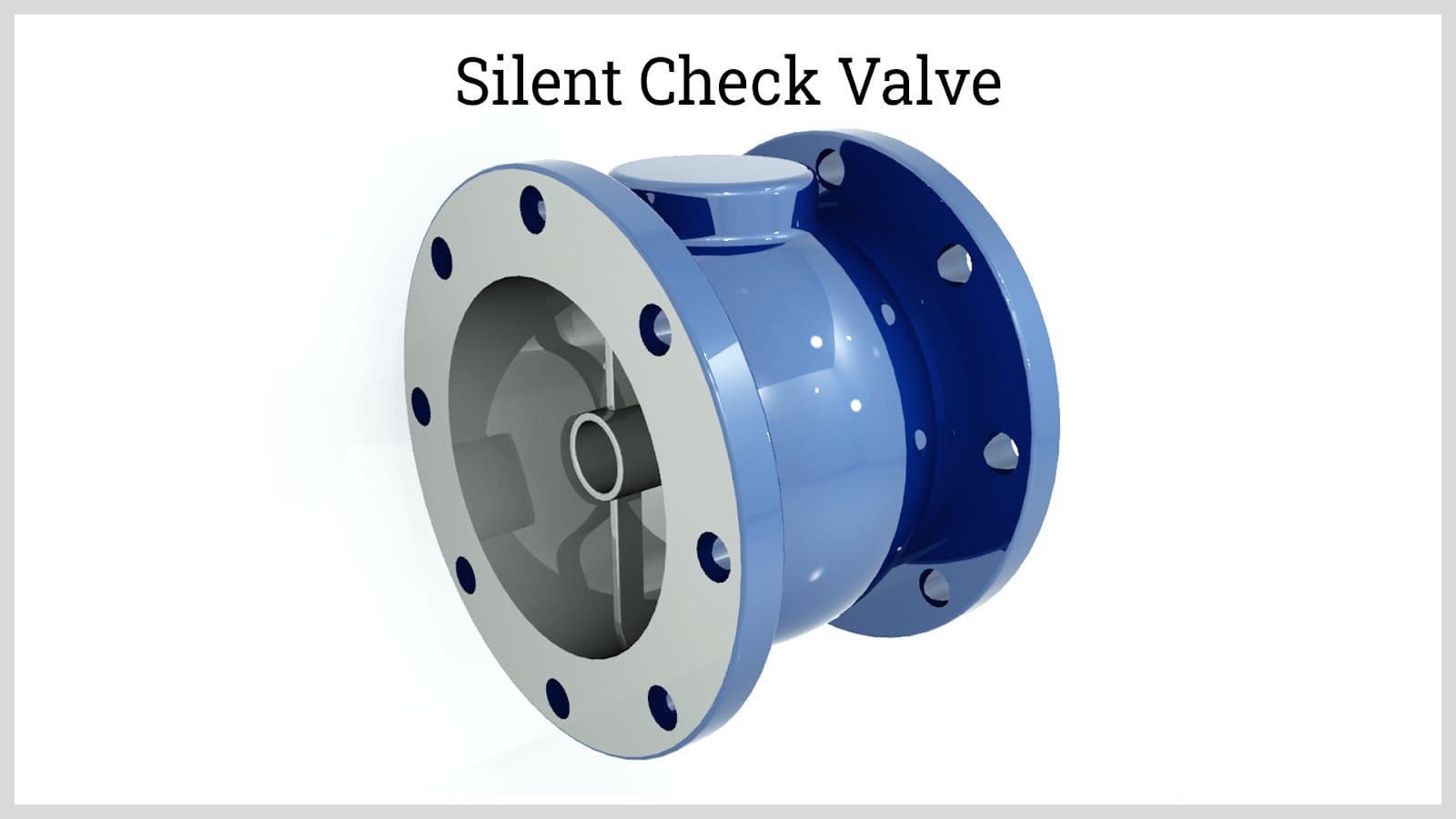 silent check valve