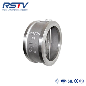 H76 Double Disc Wafer Check Valve