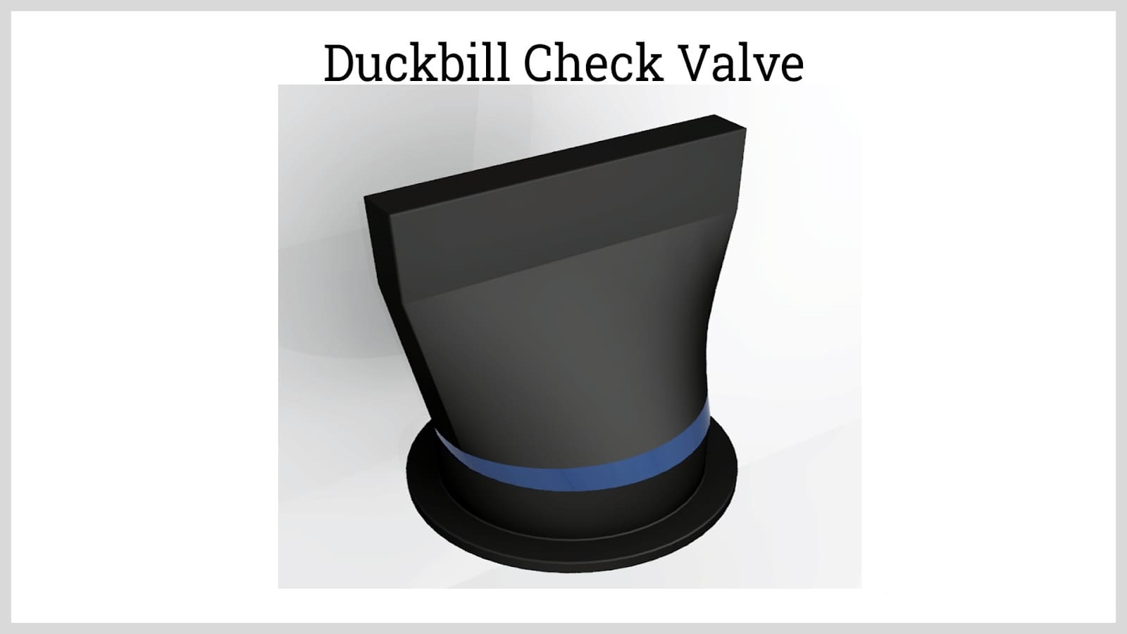 duckbill check valve