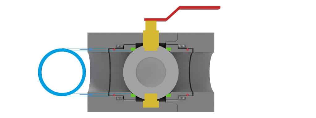 trunnion mounted ball valve