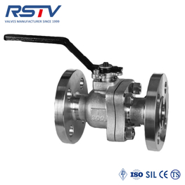 2pc Forged Steel Flange Ball Valve