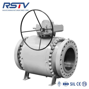 Cast Steel Trunnion Ball Valve