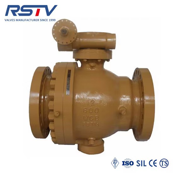 Cast Steel Trunnion Ball Valve