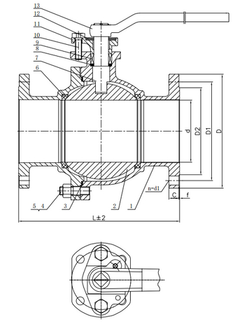 10k flange ball valve structure.jpg