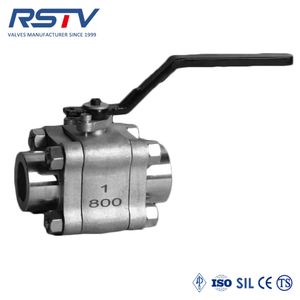 2pc Socket Welded Forged Steel Ball Valve