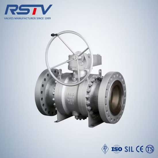 Cast Steel Trunnion Ball Valve