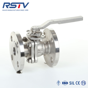 JIS10K Stainless Steel SCS13/SCS14 Flange Ball Valve
