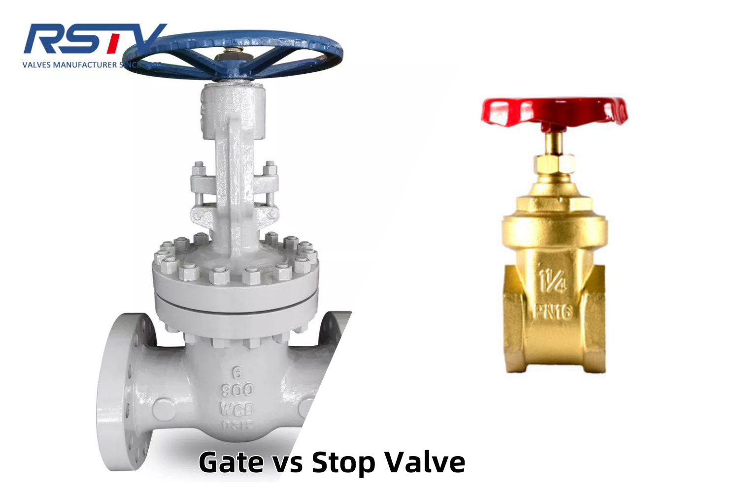 Gate vs Stop Valve