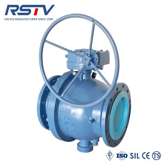Cast Steel Trunnion Ball Valve
