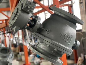 Cast Steel Trunnion Ball Valve