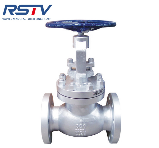 API600 Class 300LB Cast Steel WCB Flanged Globe Valve