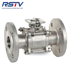 3PC Flange Ball Valve3