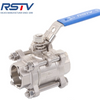 3pc Socket Welded Floating Stainless Steel Ball Valve
