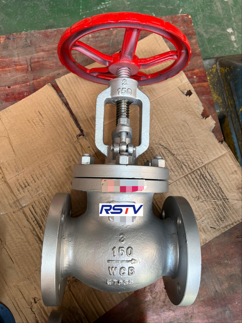 Cast Steel 150LB Flanged Globe Valve