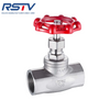 200WOG Stainless Steel Threaded Globe Valve