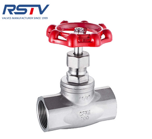 200WOG Stainless Steel Threaded Globe Valve