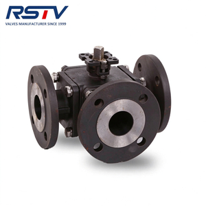 Carbon Steel Three Way Ball Valve