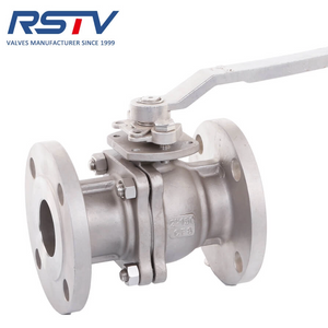 API608 150LB 2pc Stainless Steel Flange Ball Valve