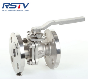 JIS10K Stainless Steel SCS13/SCS14 Flange Ball Valve