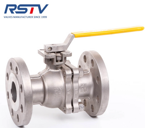 API 300LB Stainless Steel Flange Ball Valve With ISO5211 Mounting Pad