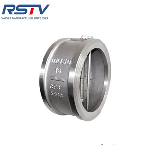 H76 Double Disc Wafer Check Valve